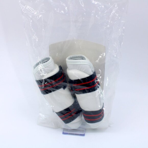 Dynamics White Vinyl Forearms Guard Size XXS For Martial Arts - Picture 2 of 2